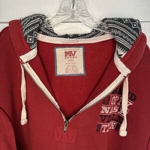 Grand Ole Opry Size XXXL Red Nashville TN Hooded Sweatshirt Pullover Hoodie